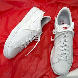 Nike Tennis Classics White/University Red Sneakers 683613-113 Men's Size 11 New